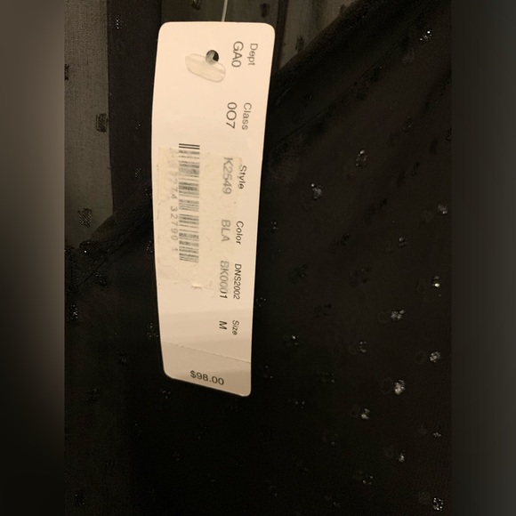 JCrew Point Sur sheer black blouse New with Tags - Picture 4 of 4